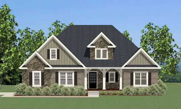 image of ranch house plan 9713